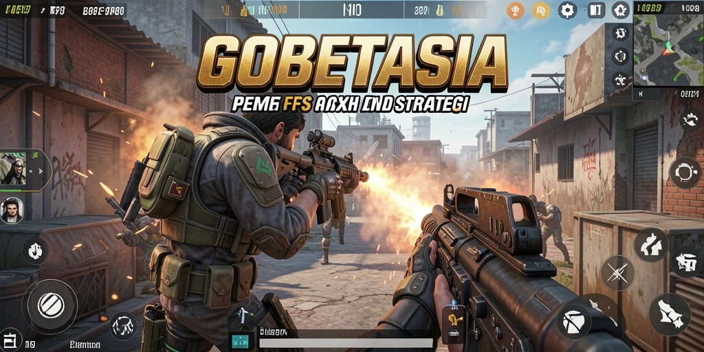 Tampilan gameplay menegangkan dan mendebarkan dari GOBETASIA.