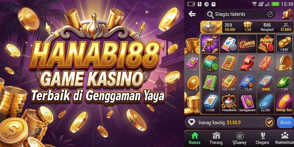 Tampilan gameplay seru dan menarik dari HANABI88.