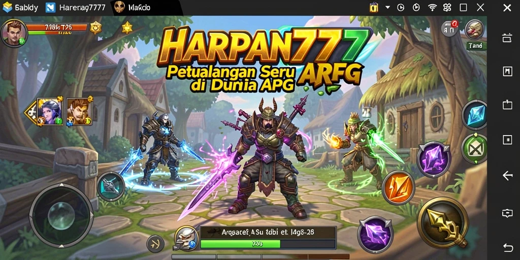 Gameplay seru di dunia fantastis HARAPAN777.