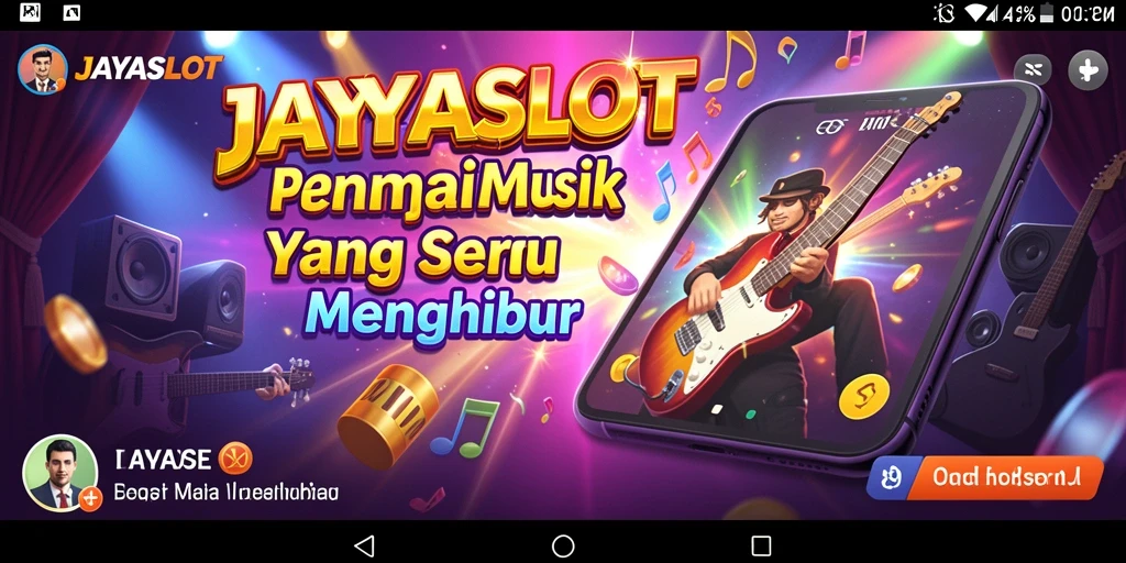 Screenshot menunjukkan tampilan gameplay interaktif di JAYASLOT.