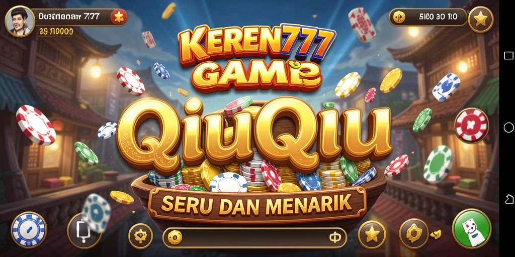 Tampilan gameplay QiuQiu yang menarik dan seru.
