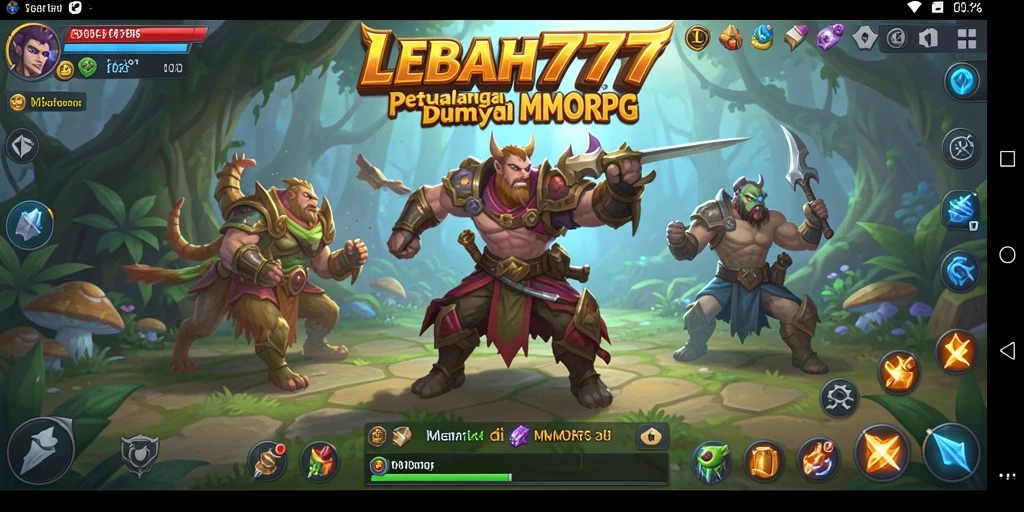 Gameplay seru dan mendebarkan di dunia MMORPG.