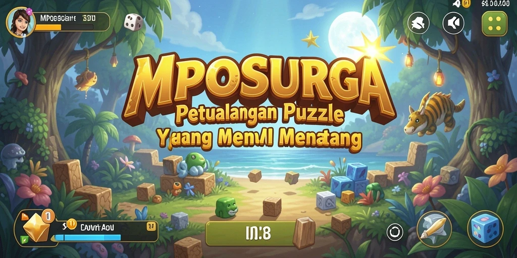 Tampilkan gameplay seru dengan tantangan Puzzle dari MPOSURGA.