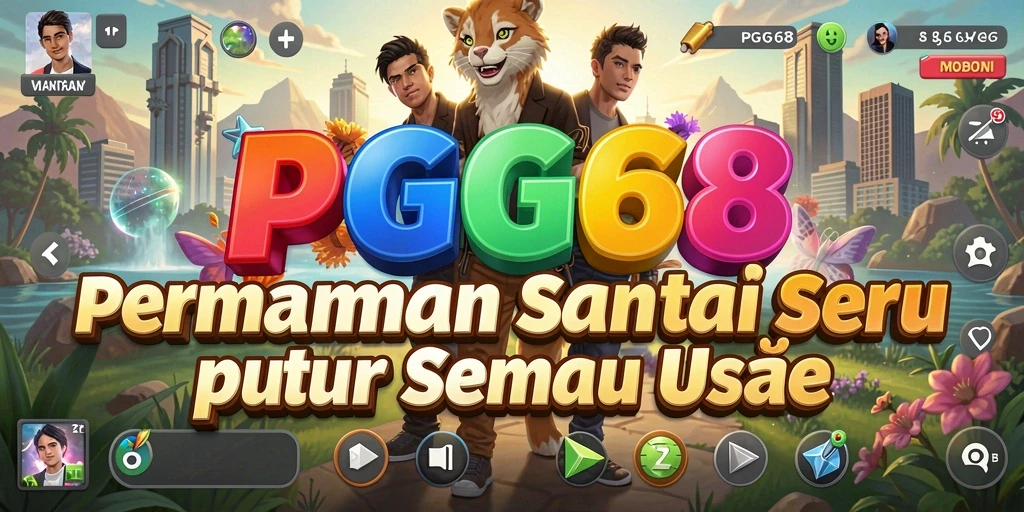 Tampilan gameplay PGG68 yang menarik dan menghibur.