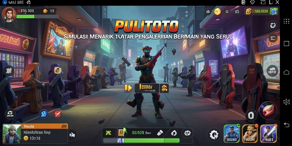 Tampilan gameplay yang menarik dan interaktif dari PULITOTO.