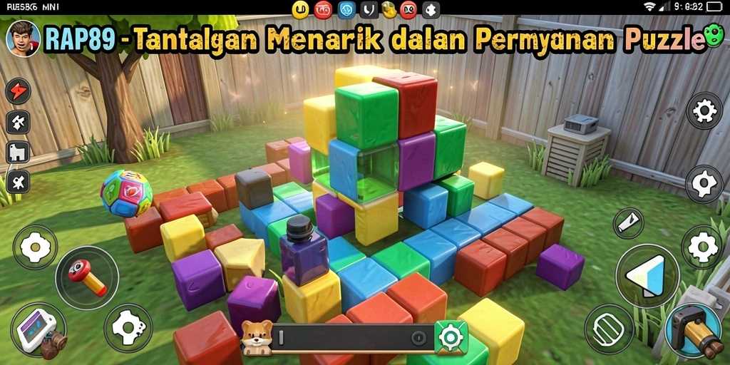 Screenshot menampilkan gameplay seru dan grafik menarik dari RAP89.