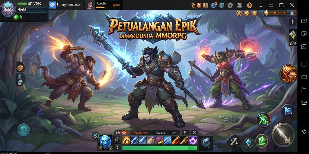 Tampilan gameplay seru dalam dunia <strong>RP6789</strong> yang menakjubkan.