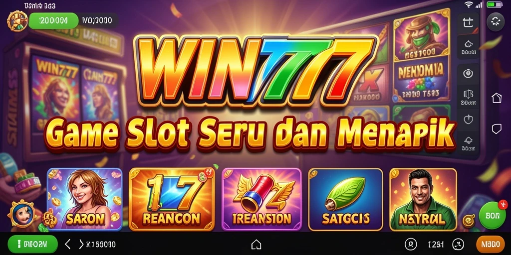 Tangkapan layar gameplay <strong>WIN777</strong> menunjukkan keseruan bermain slot yang tiada duanya.